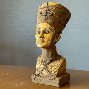 古代エジプト ネフェルティティ像 本当に素晴らしい シルクロード スカラベ 発掘品 エジプト展 ローマンガラス ガンダーラ ウシャブティ