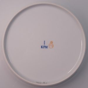 KPM Berlin 絵変りプレート『ベルリン ピアンタ』6客 Enzo Mari/エンツォ・マリ デザイン BERLIN PIANTA φ22cm程 洋食器 大皿